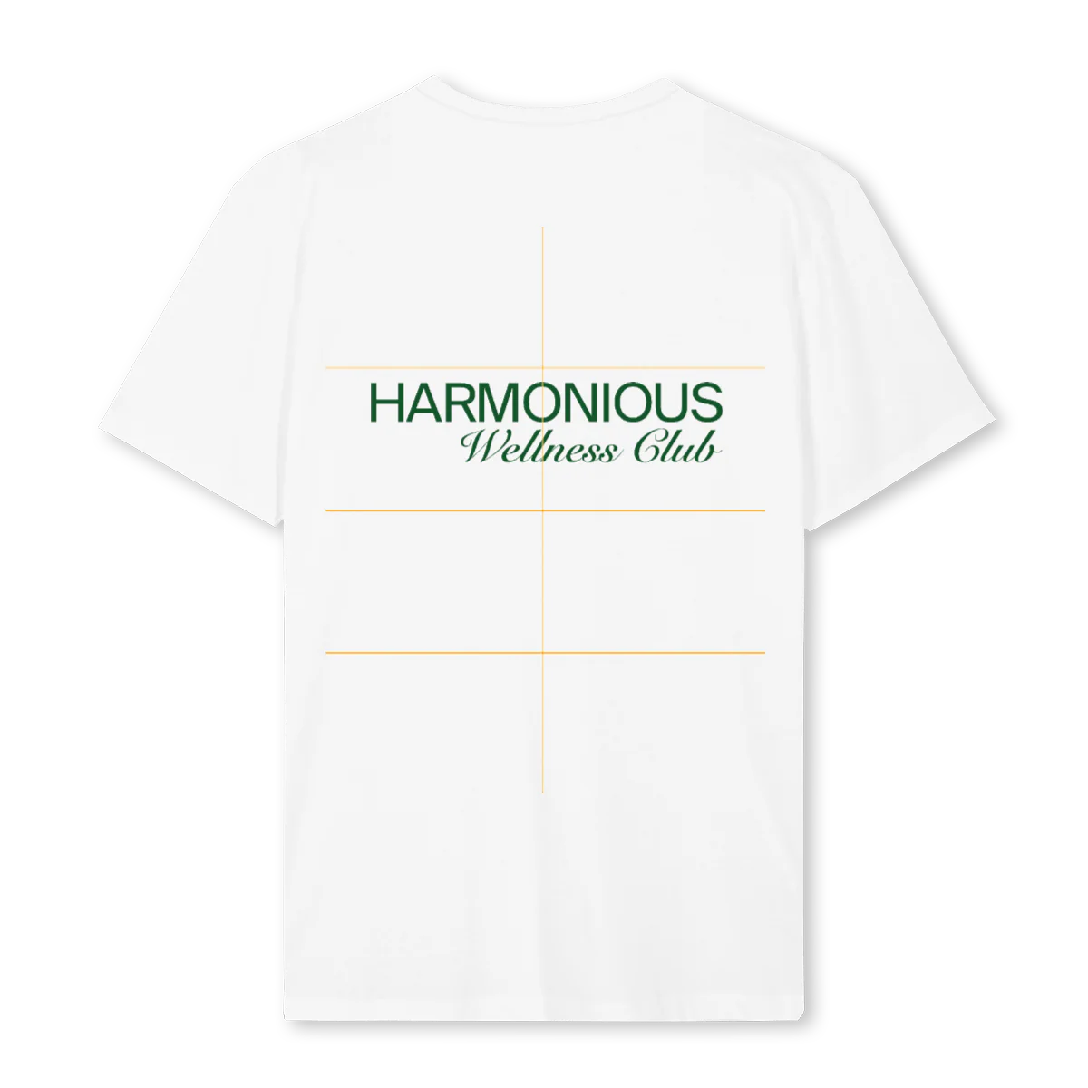 WITEREGWLNESSCRIPT White Regular Tee. - Image 2