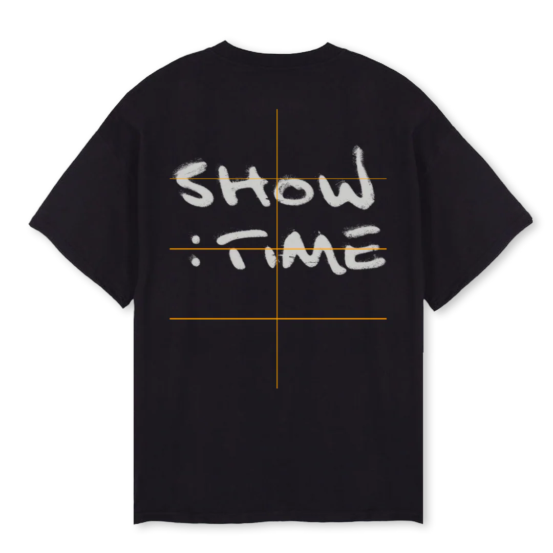 WITWIT Black Oversized Tee. - Image 2