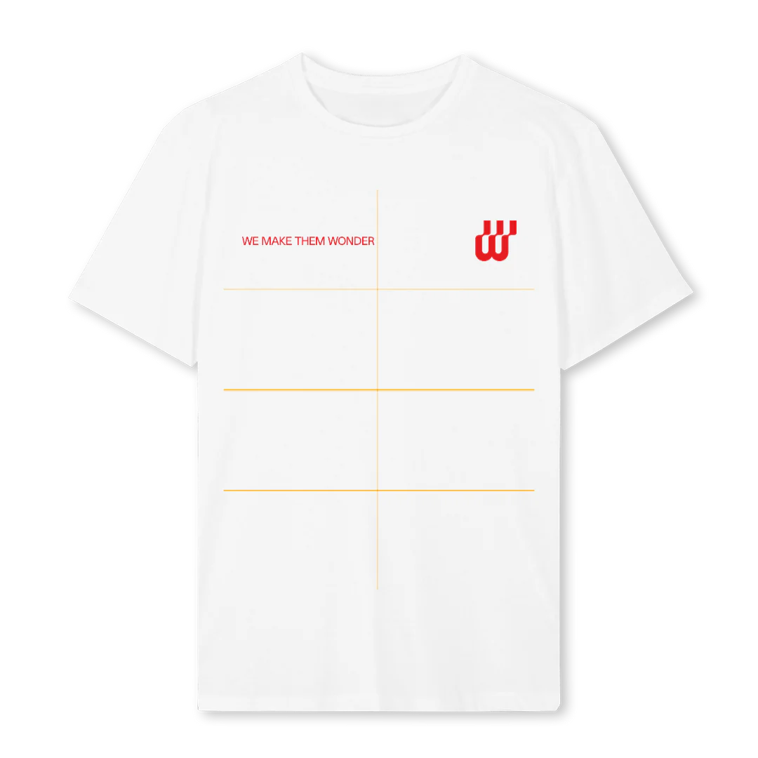 WMTWCLASSIC White Regular Tee.