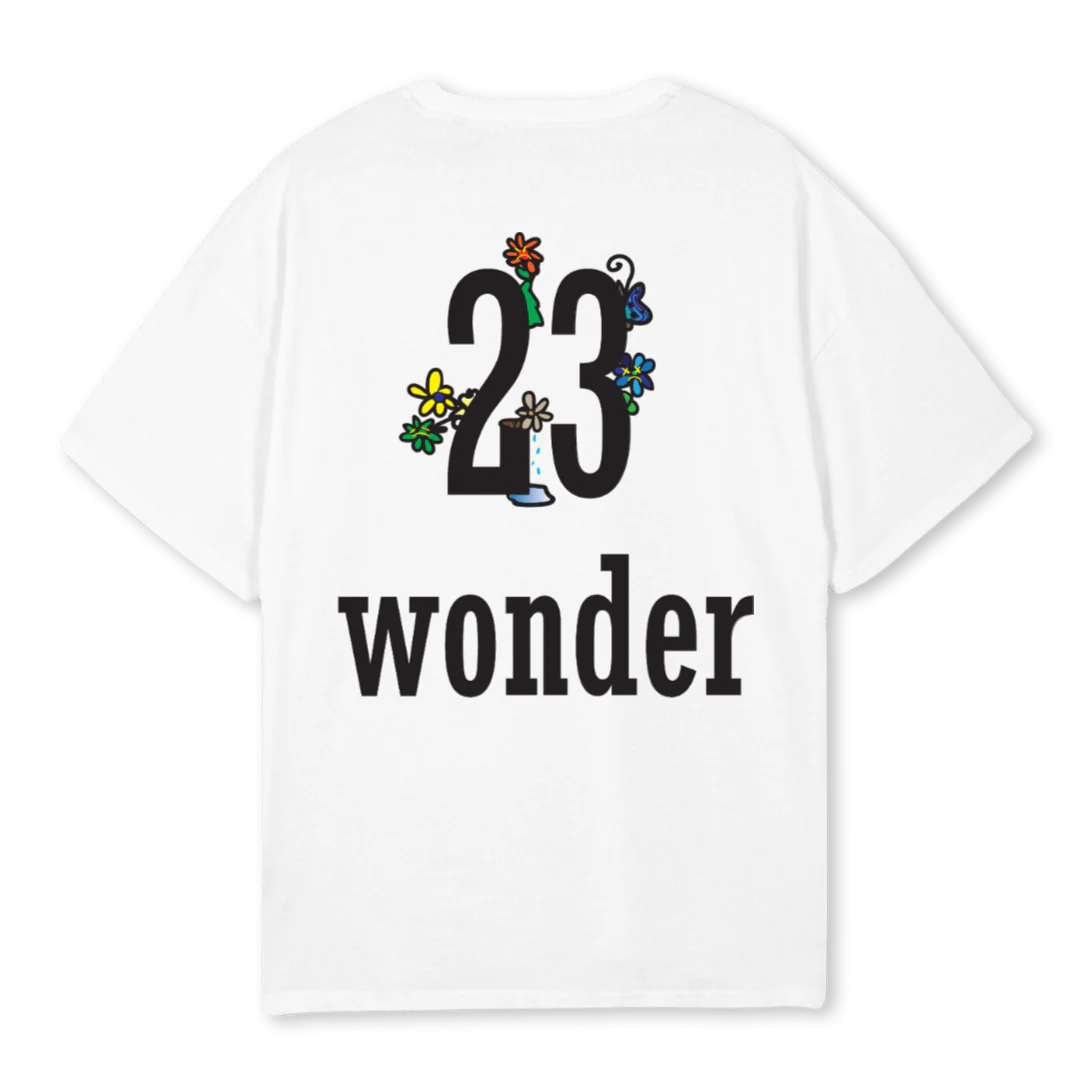 WONDER White Oversized Tee. - Image 2