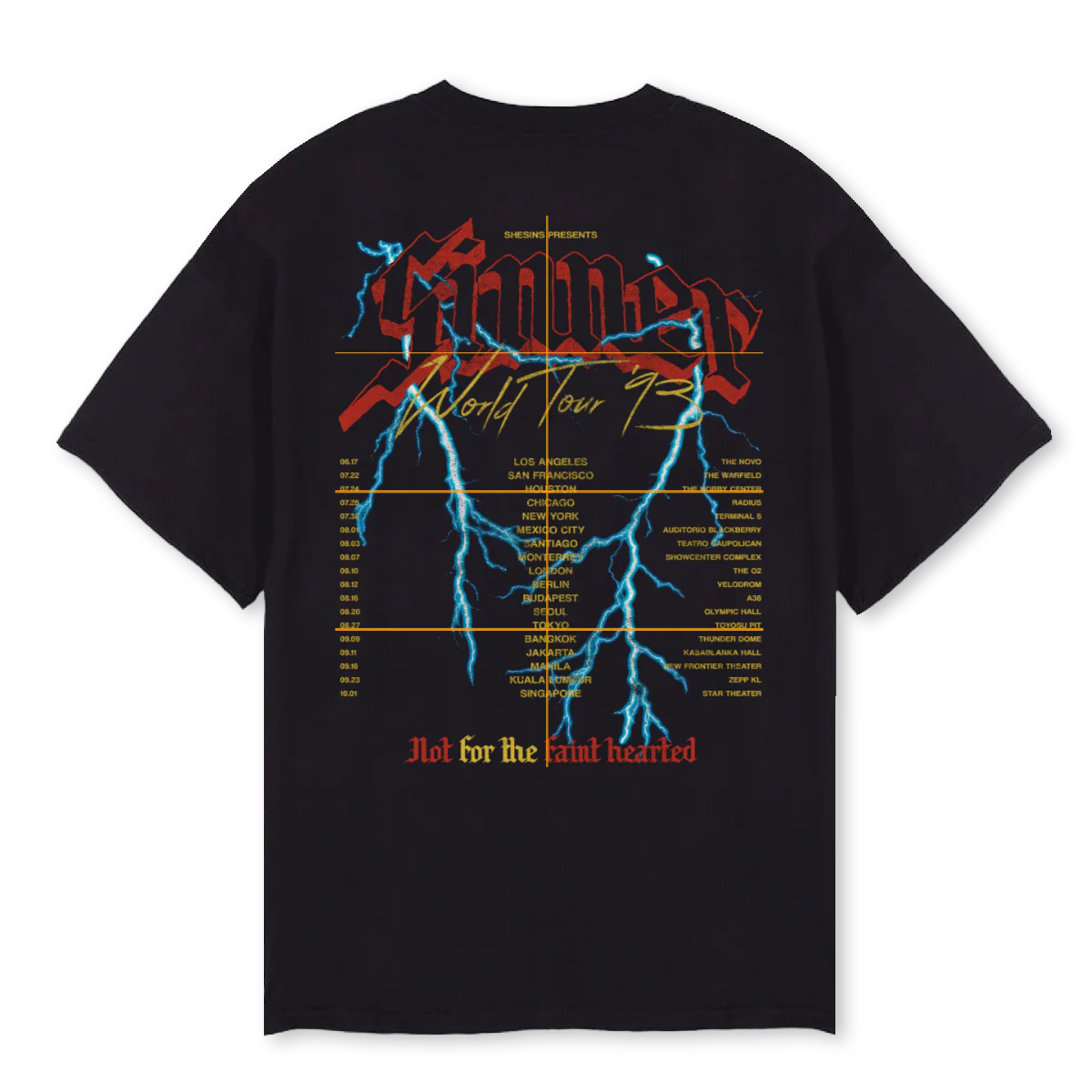 WORLD T BLAC Black Oversized Tee. - Image 2