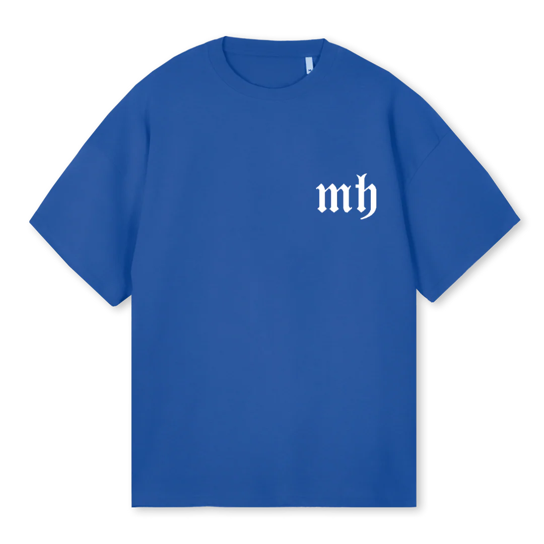 WORLDWIDE Cobalt Blue Oversized Tee.