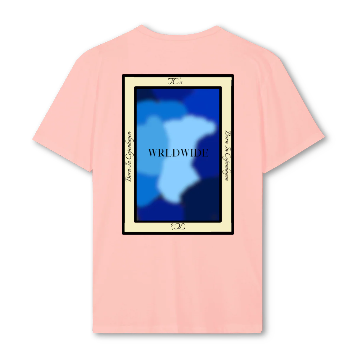 WRLDWIDE Pink Clay Regular Tee. - Image 2