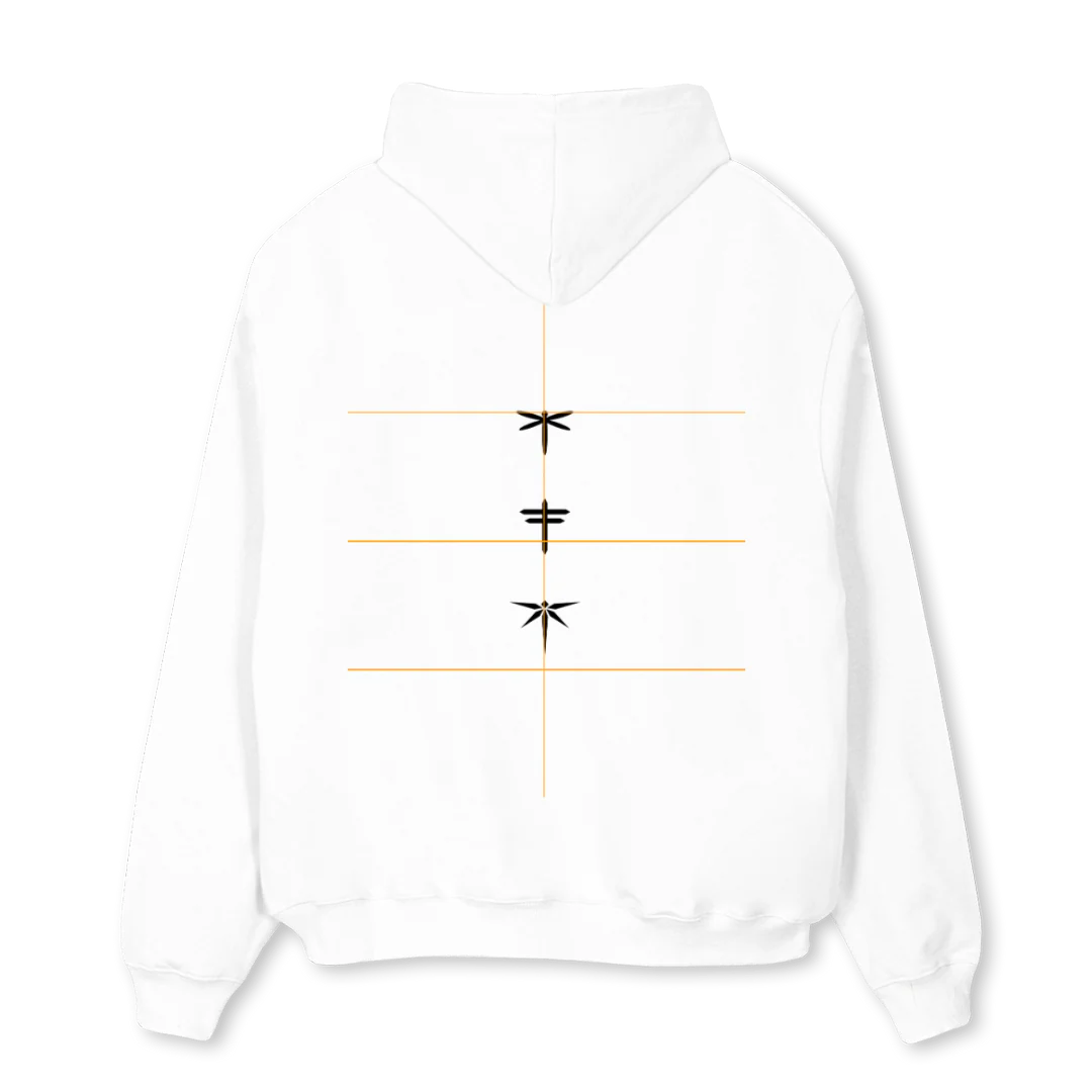 WRZTWO White Oversized Hoodie. - Image 2