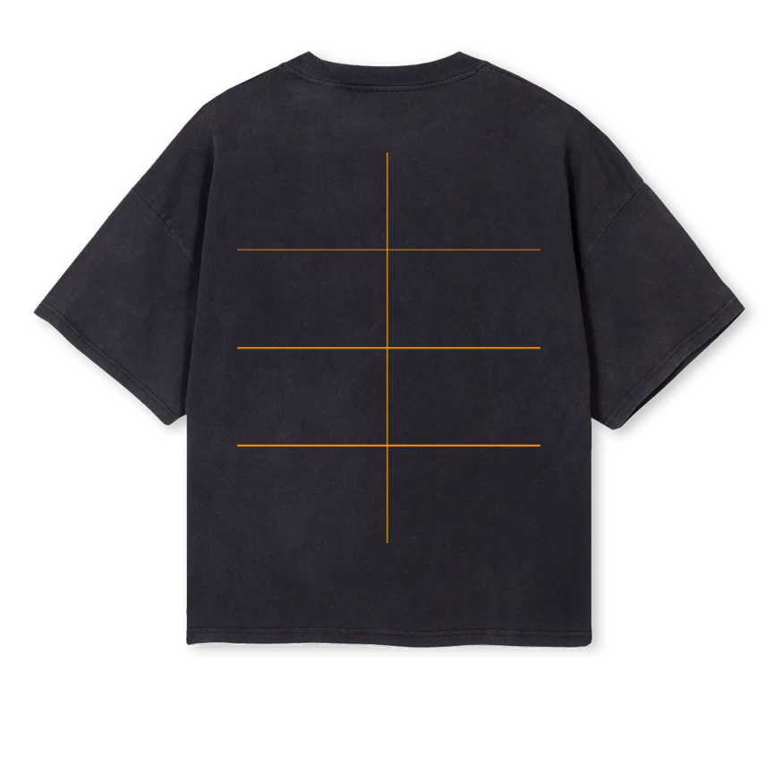 WUURSTBLACK Vintage Black Oversized Boxy Tee. - Image 2