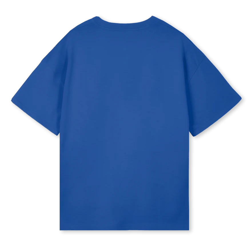 WYV B Cobalt Blue Oversized Tee. - Image 2