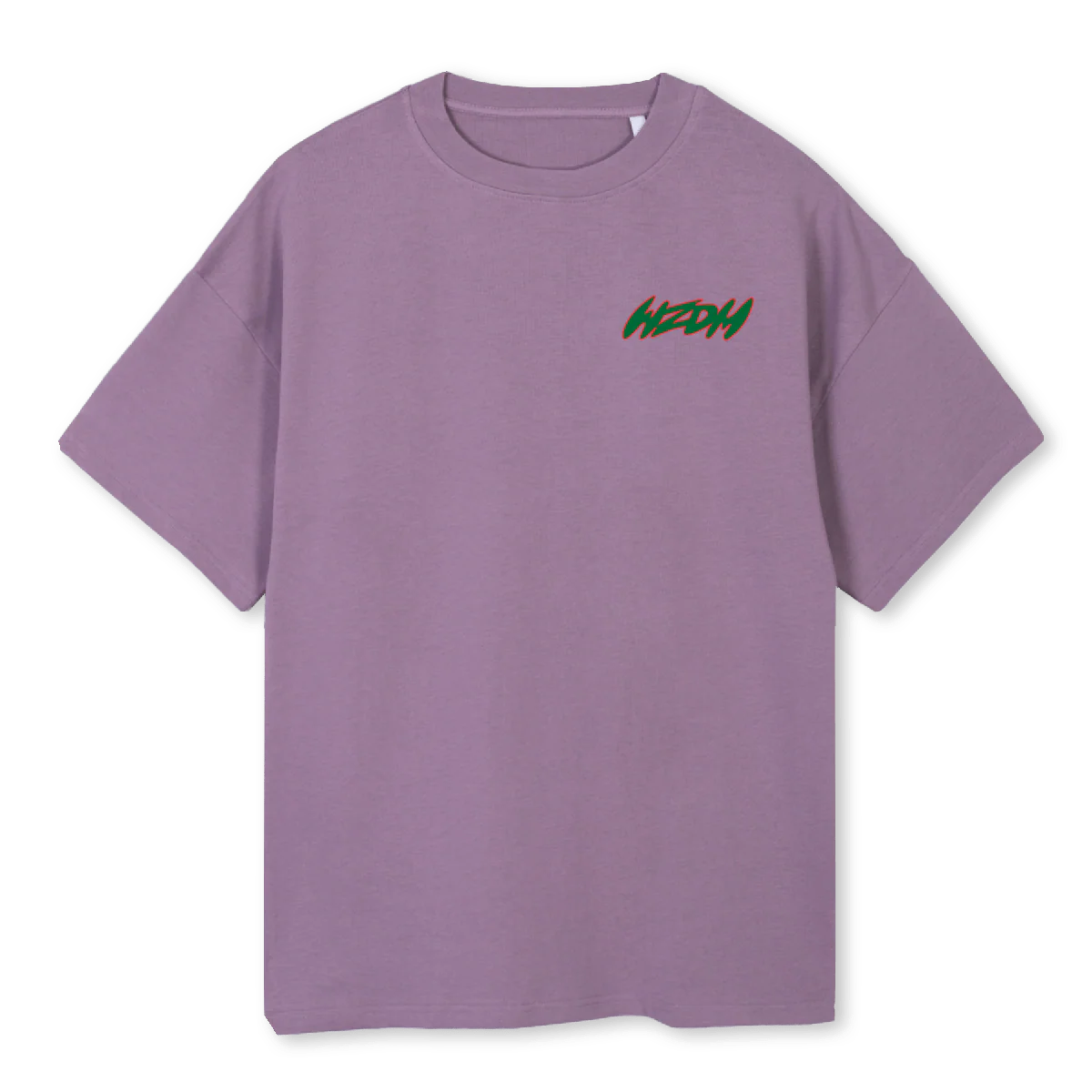 WZDM METHUSELAH  Purple Oversized Tee.