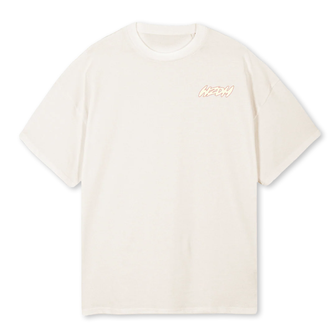 DOOM_VW Vintage White Oversized Tee.
