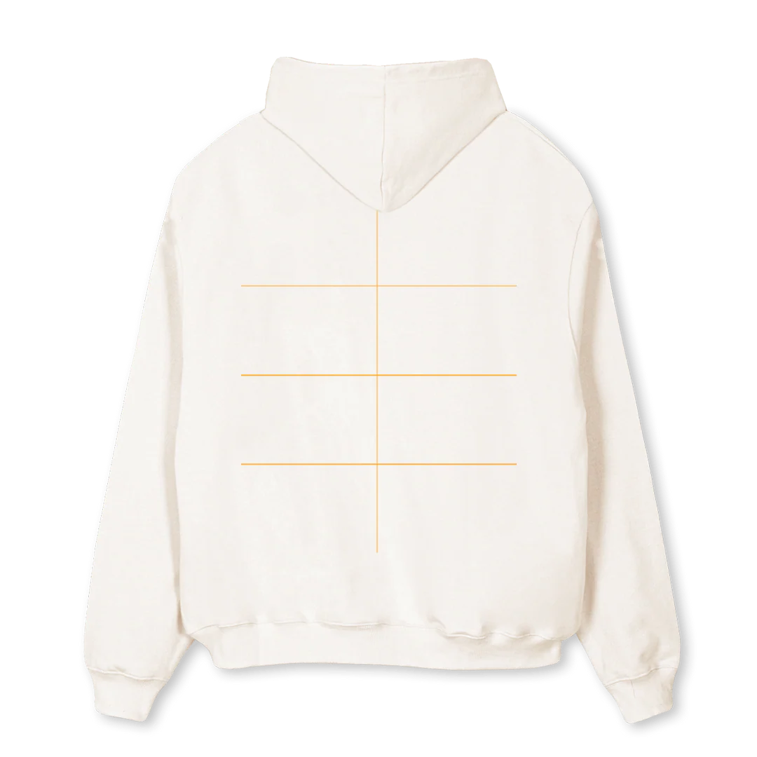 XD Vintage White Oversized Hoodie. - Image 2
