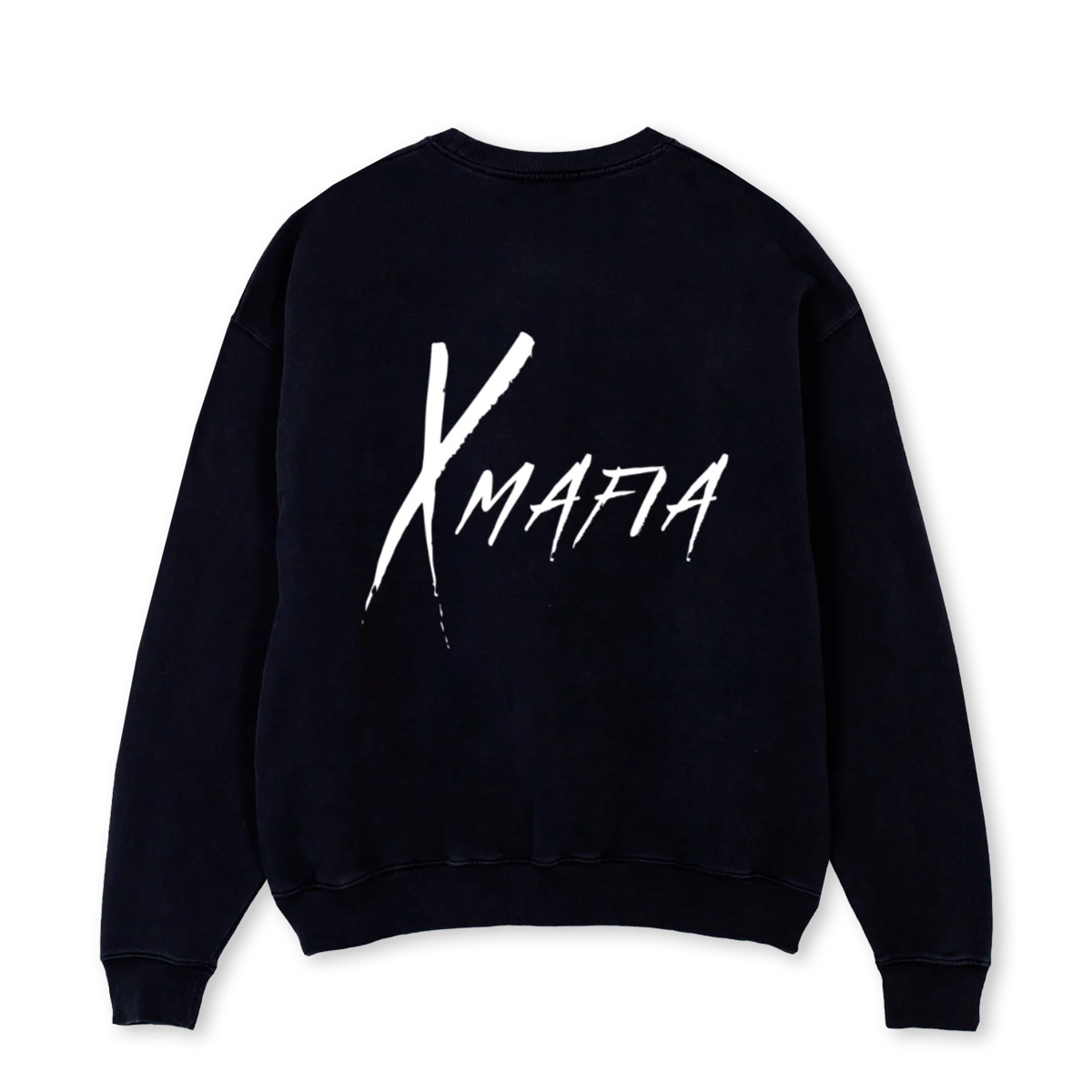 XM KP CN Black Oversized Crewneck Sweater. - Image 2