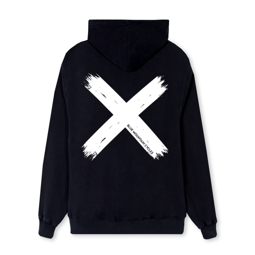 XONUMBERONEREGULAR Black Regular Hoodie. - Image 2