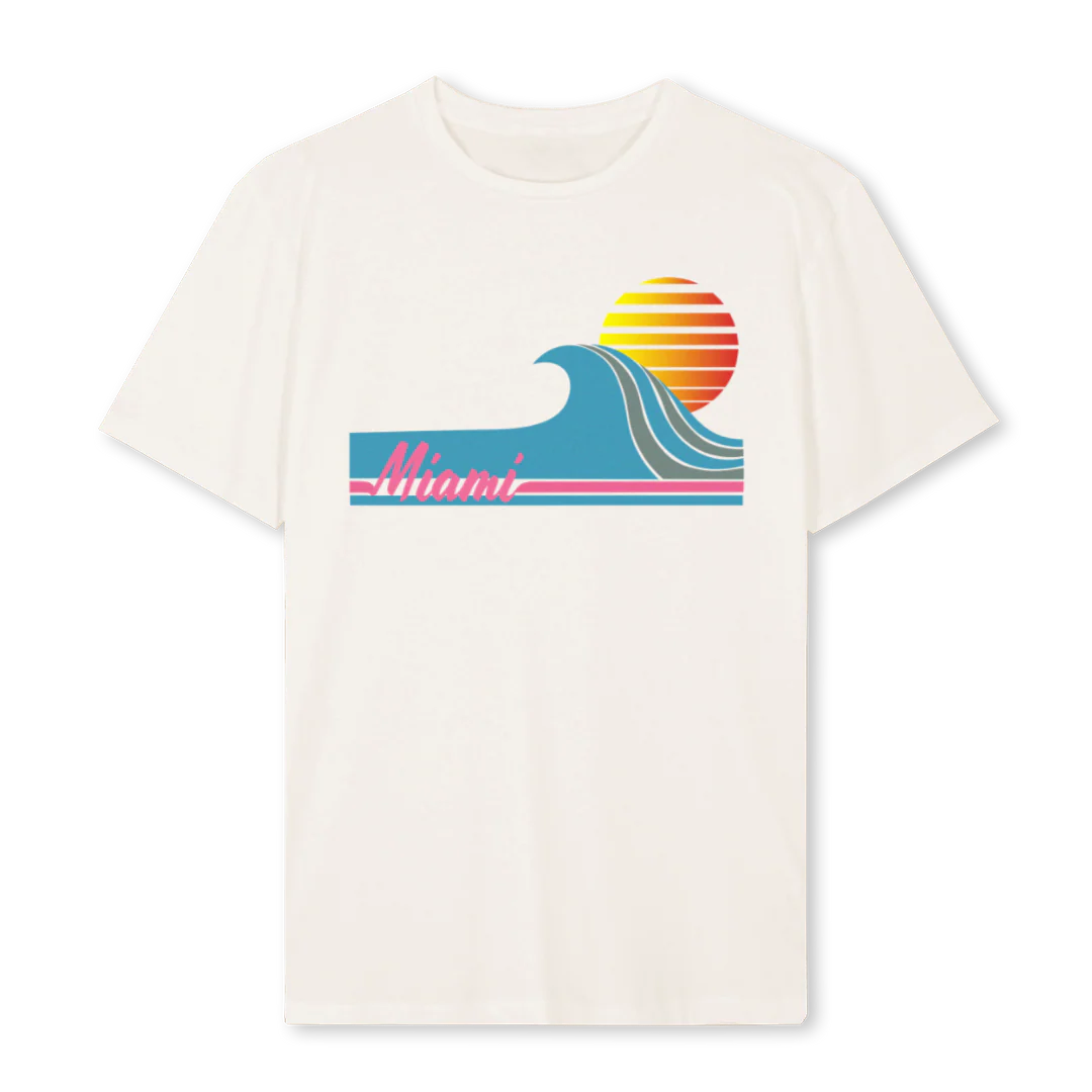 XSWAVEVINTAGEWHITE Vintage White Regular Tee.
