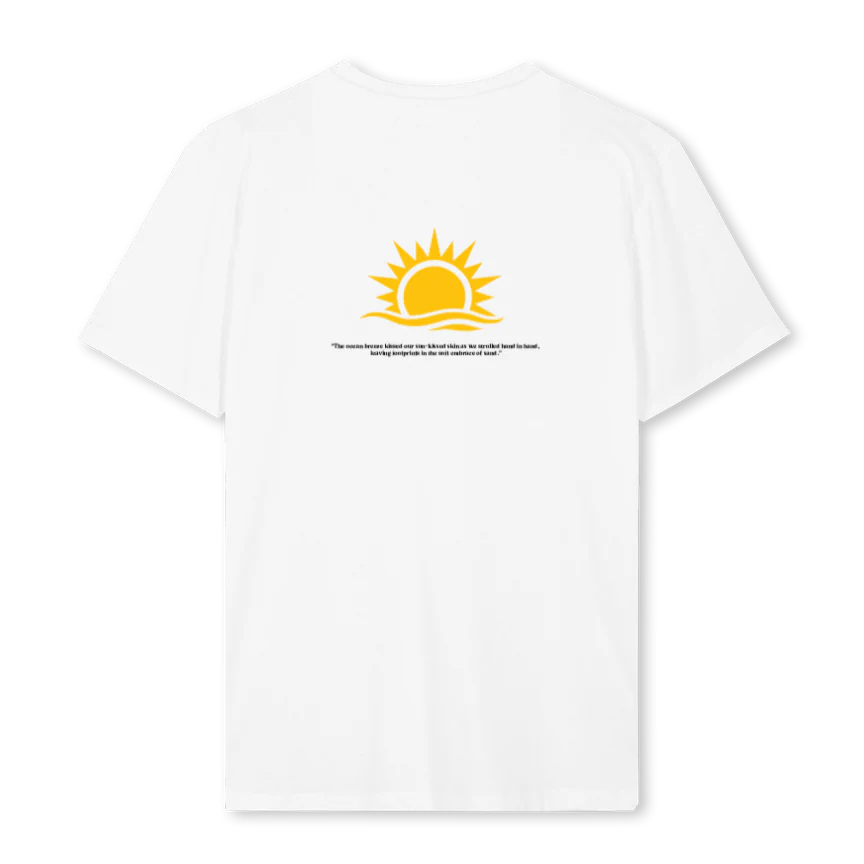 YELLOW White Regular Tee. - Image 2