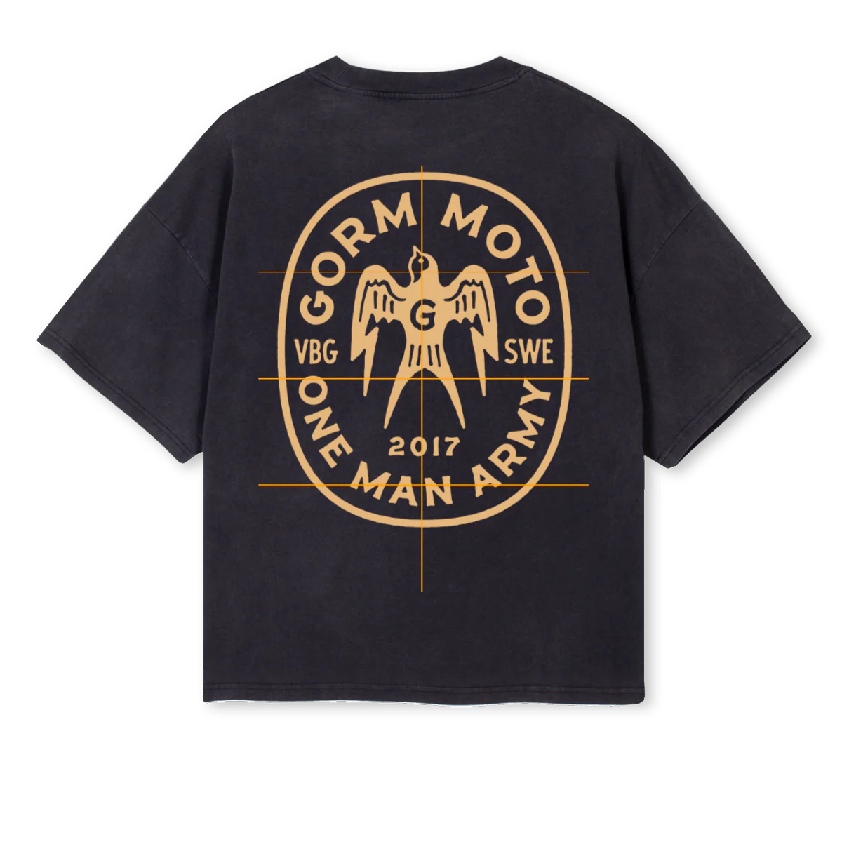 YELLOWG Vintage Black Oversized Boxy Tee. - Image 2