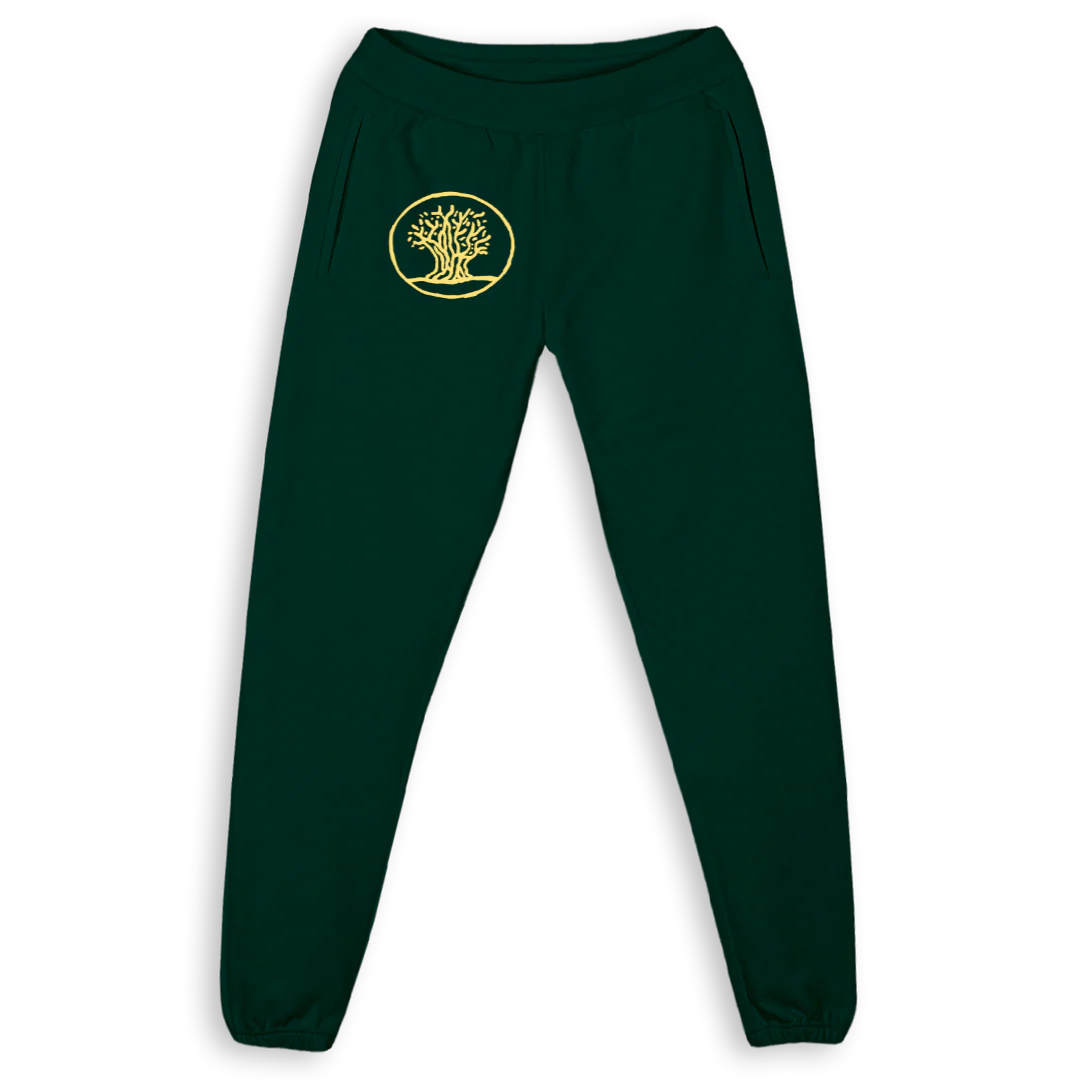 YELLOWGREENPANTSPATR Wild Green Sweatpants.