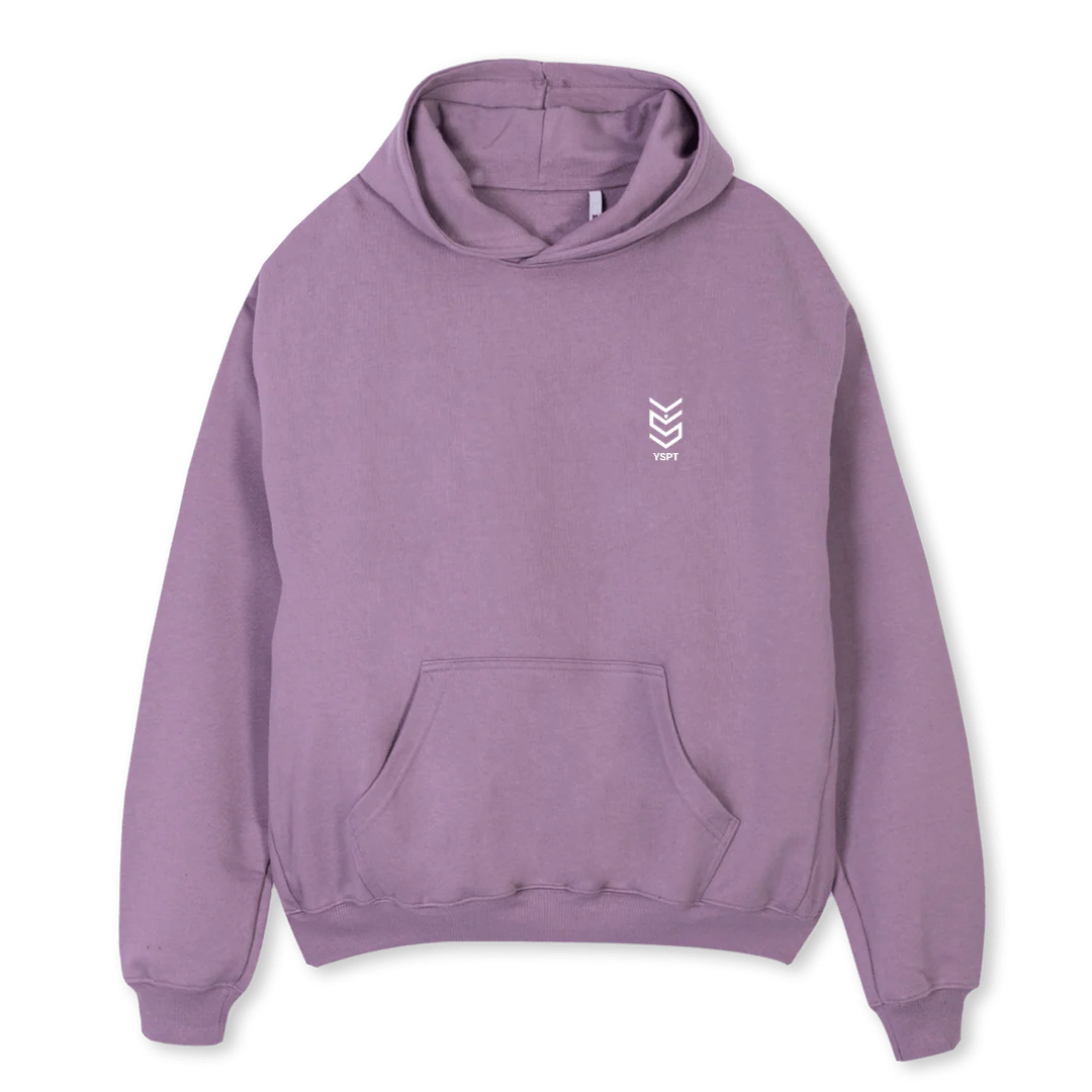 YSPT BASIC BLUE Purple Oversized Hoodie.