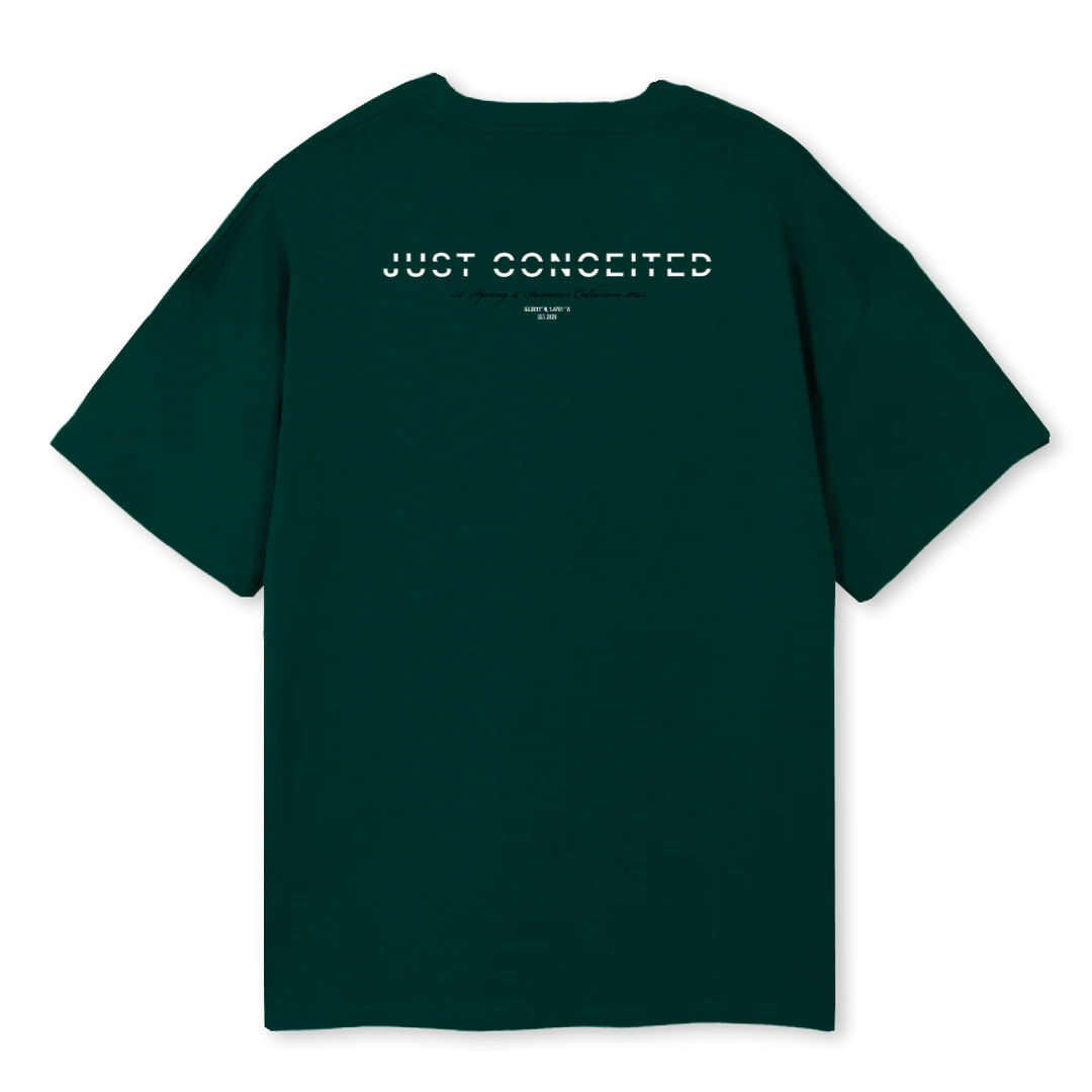 ZAIRE NINETEENSEVEN Wild Green Oversized Tee. - Image 2