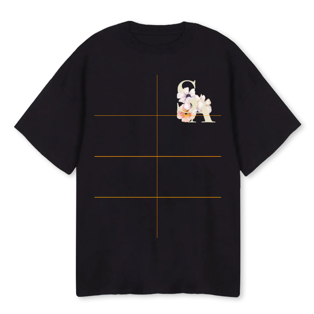 ZERO SEVENTY EIGHT Black Oversized Tee.