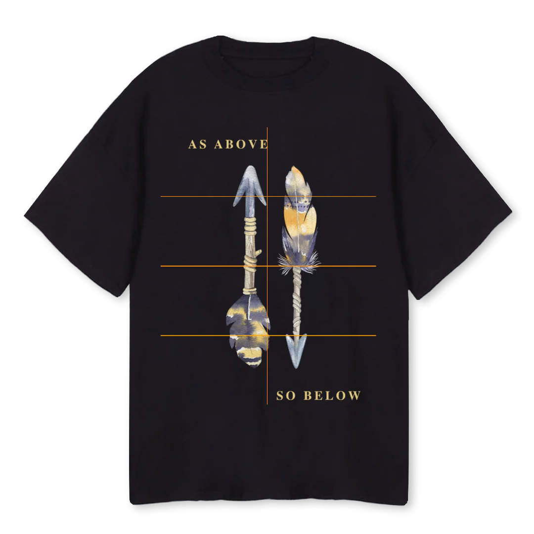 ZERONINEONE Black Oversized Tee.