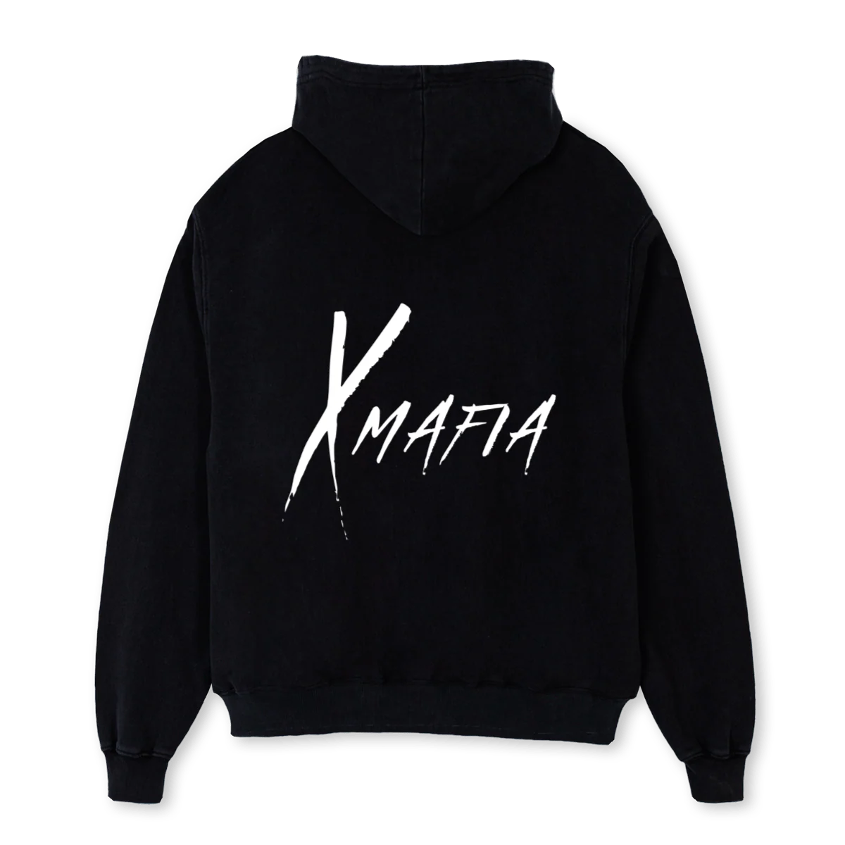 ZHDIL Black Oversized Zipped Hoodie. - Image 2